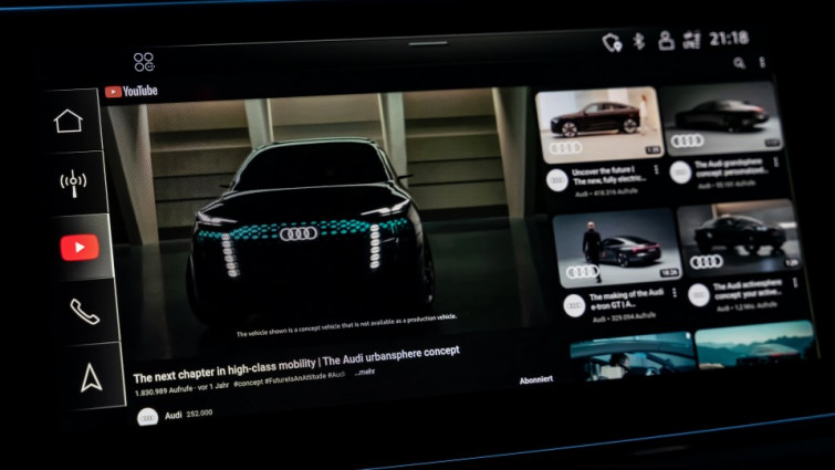Audi incorpora YouTube a su sistema de infoentretenimiento
