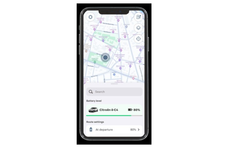 Citroen lanza e-Routers, un planificador de rutas para vehículos eléctricos