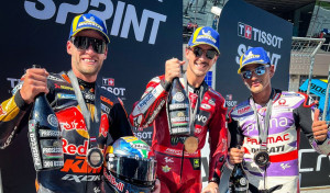 MotoGP Austria. Pecco Bagnaia se hace con a pole y gana la Sprint del sábado
