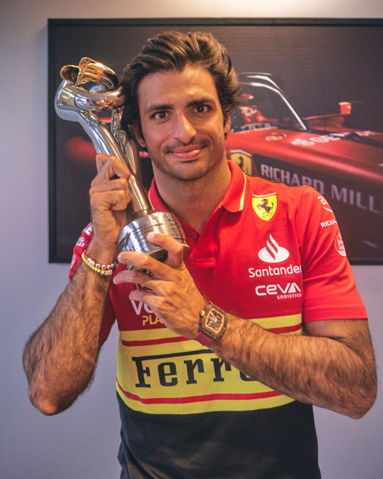Sainz recuperó el reloj que le acababan de robar al salir corriendo tras el ladrón