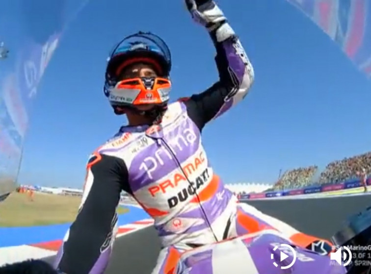 MotoGP. Martín le recorta 5 puntos a Bagnaia con su victoria en la Sprint de Missano
