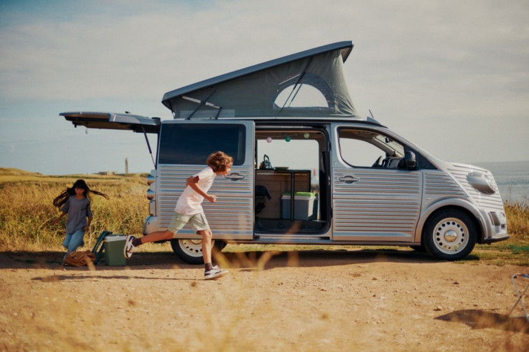 ​La camper retro “Type Holydays”, opción de Citroen para unas vacaciones diferentes
