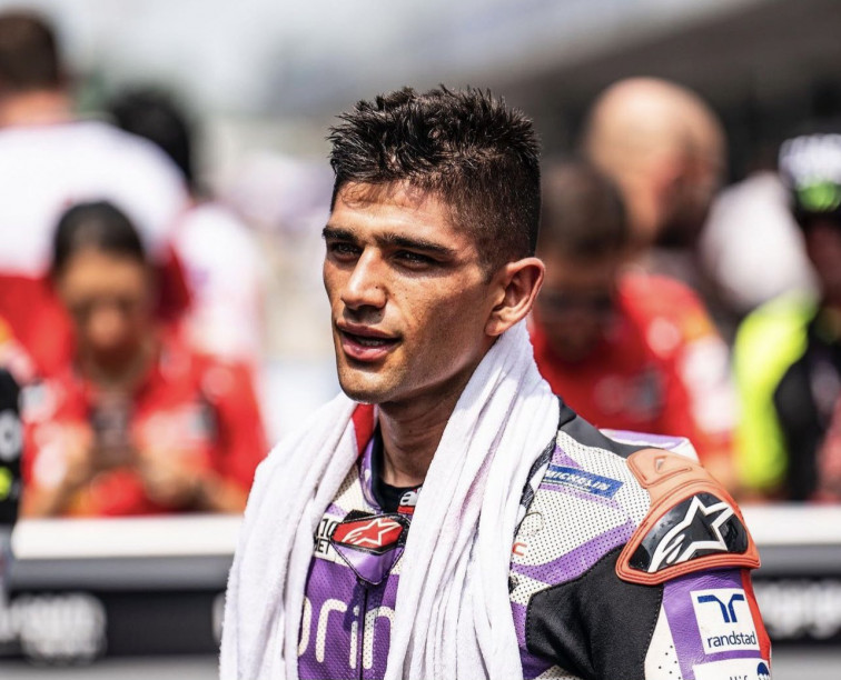 MotoGP | Jorge Martín aprieta el Mundial con su podio y la caída de Pecco Bagnaia en India