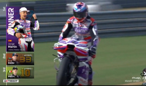 MotoGP. Martín recupera 9 puntos a Bagnaia en la Sprint de Tailandia