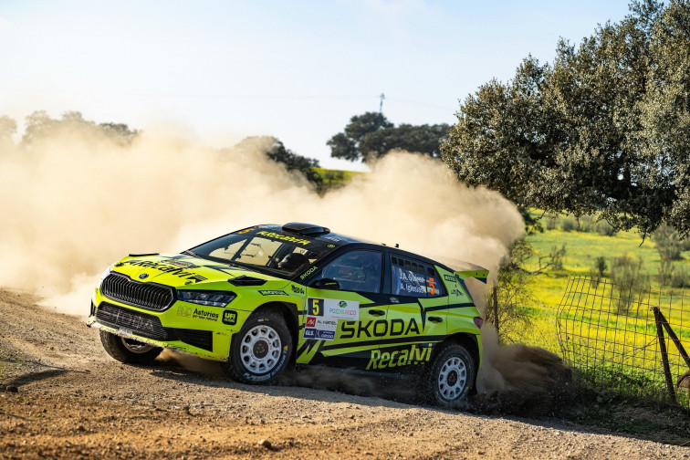 S-CER | Skoda, campeona de Marcas tras la victoria de Cohete Suárez en el Rally Pozoblanco