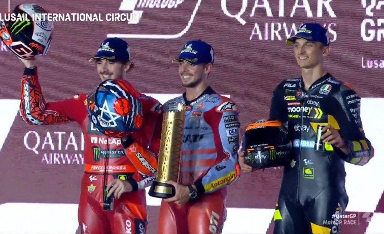 MotoGP | Bagnaia deja encarrilado el Mundial para Valencia ante el fiasco de Martín en Qatar