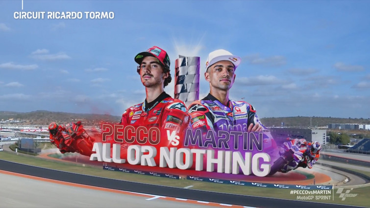 MotoGP | Con su triunfo en la Sprint de Valencia, Martin traslada la presión a Pecco