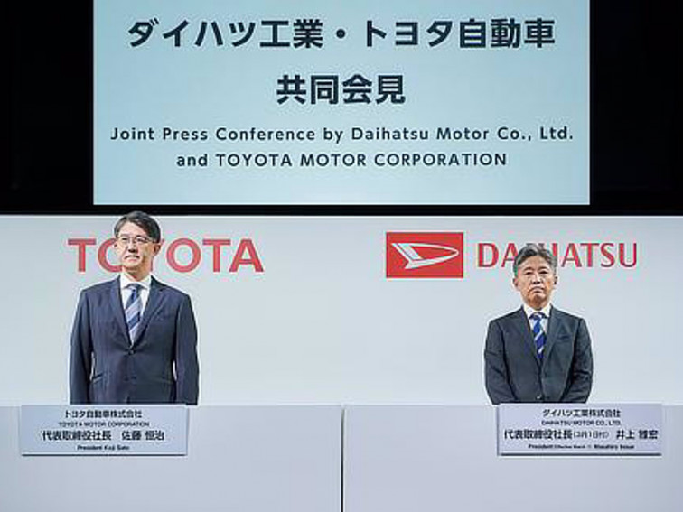 Toyota se carga al presidente de Daihatsu tras el escándalo de certificación de vehículos