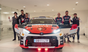 Breogán Rally alinea dos equipos en la Toyota GR Iberian Cup 2024