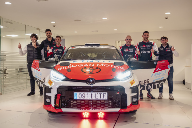 Breogán Rally alinea dos equipos en la Toyota GR Iberian Cup 2024