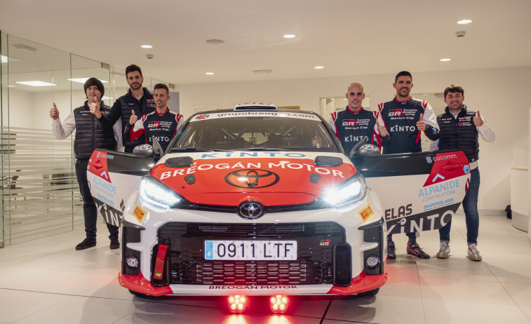 Breogán Rally alinea dos equipos en la Toyota GR Iberian Cup 2024