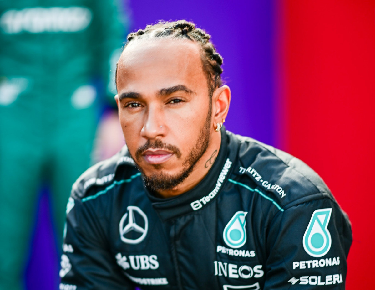 F1. lewis hamilton 2024. 02