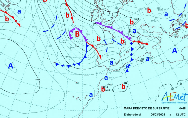 Fin de semana complicado en las carreteras, con lluvias abundantes, nieve y bajada de temperaturas