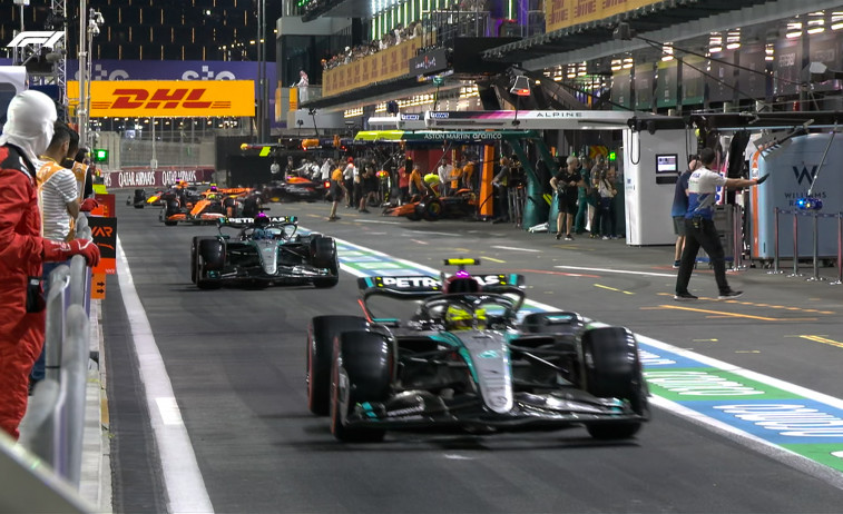 F1 | GP Arabia Saudí. Verstappen en la pole, Alonso en cuarta posición, Sainz en el hospital