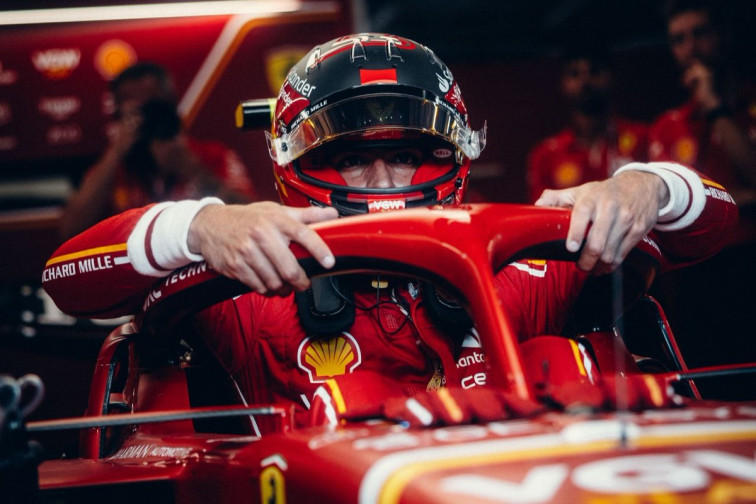 F1 | Sainz, infiltrado entre los Red Bull de Verstappen y Pérez en la parrilla del GP de Australia. Domingo, 05:00 hs