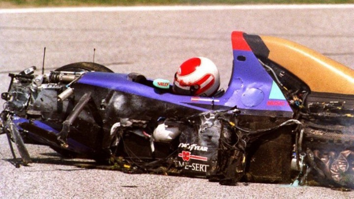 Accidente imola roland ratzenberger