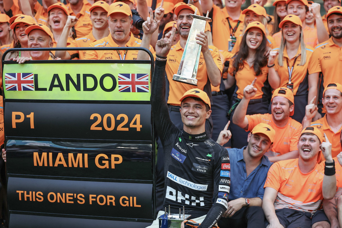 F1. lando norris. gp miami. 04