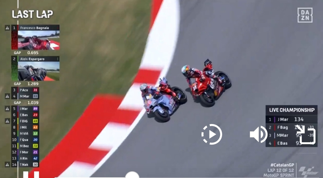 Motogp marquez acosta adelant catalunya