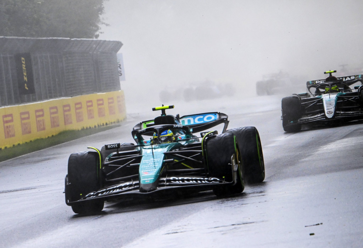 F1. gp canada  alonso y hamilton