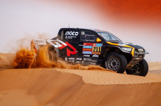 DAKAR 2025. Etapa 8. Golpe de mano del líder Lategan que hoy distanció a sus perseguidores