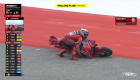 MotoGP | Una caída de Marc Márquez en Austin le apeó del podio y del liderato del Mundial