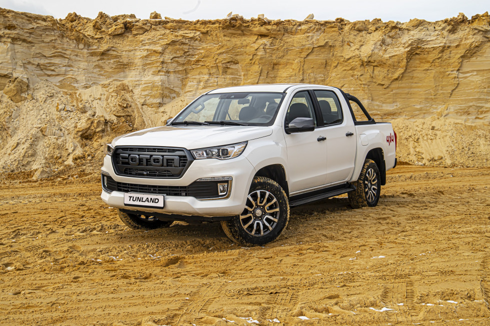 Foton irrumpe en el mercado de los pickup con los robustos y versátiles Tunland G7 y V9
