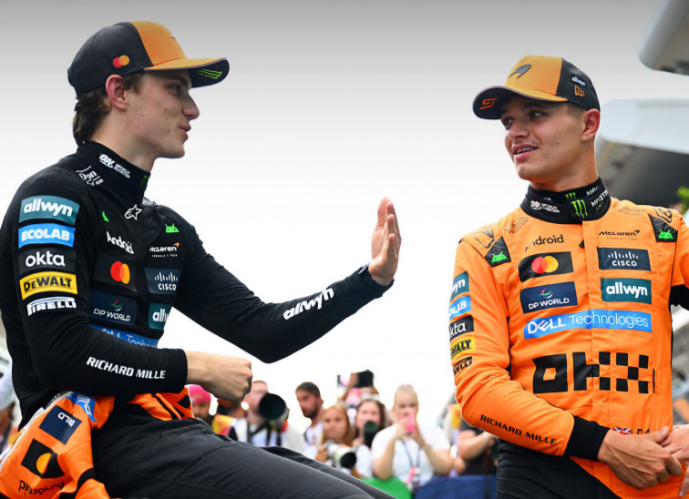 F1 |  Piastri y Norris firmaron otro doblete para McLaren en el GP España, con Alonso en la zona de puntos