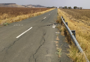 ALARMA. Más de la mitad de las carreteras españolas presenta deterioros graves