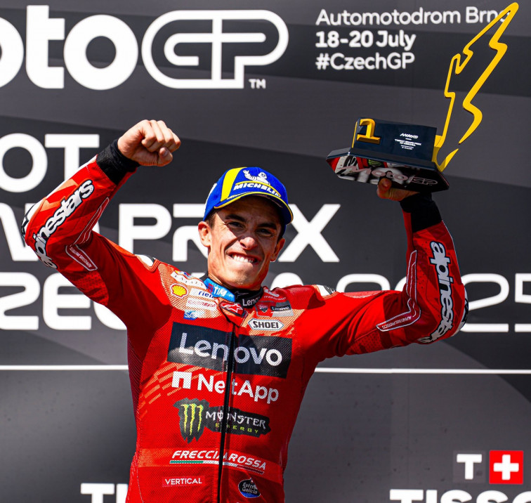 MotoGP | GP República Checa. Quinto doblete consecutivo de Marc Márquez