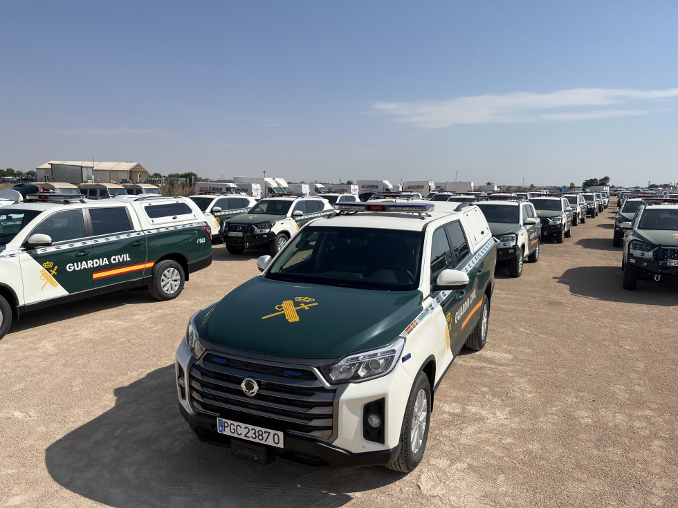 La Guardia Civil incorpora 86 vehículos todoterreno a su flota