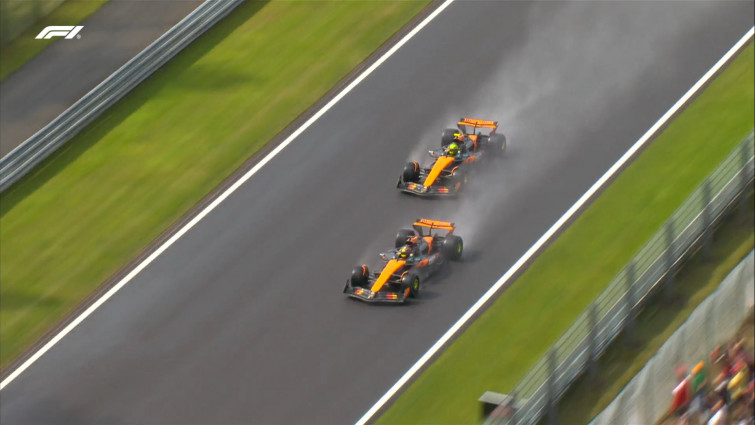 F1 | GP Bélgica. Ni siquiera la lluvia pudo impedir un nuevo doblete de McLaren
