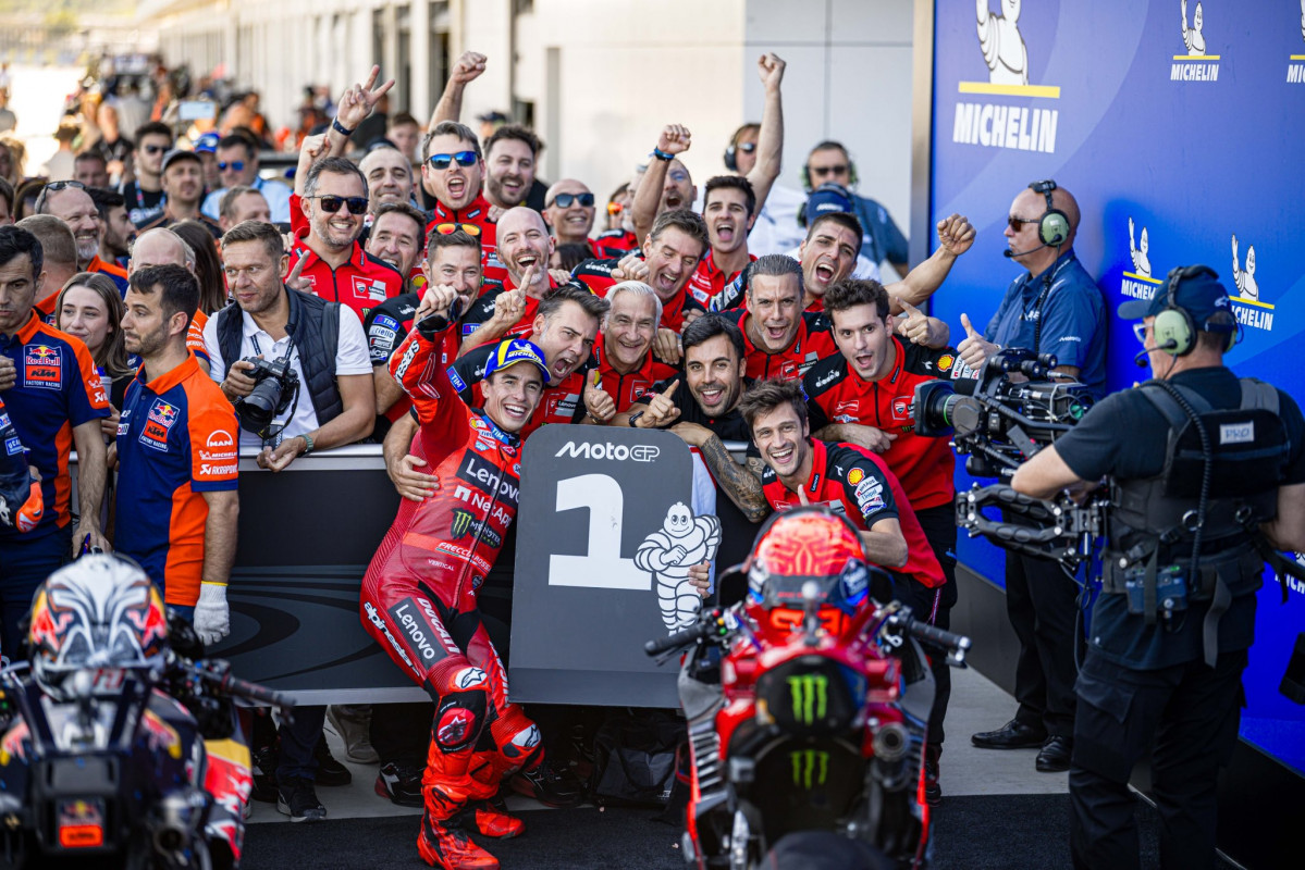 Motogp. ducati. marc marquez win
